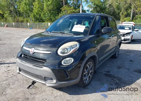 2014 Fiat 500L Trekking из США, поврежденный, VIN ZFBCFADH7EZ013450